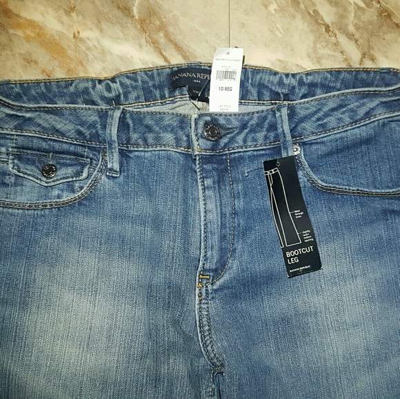 Banana Republic Stretch Womens Bootcut Jeans NEW - Picture 2 of 4